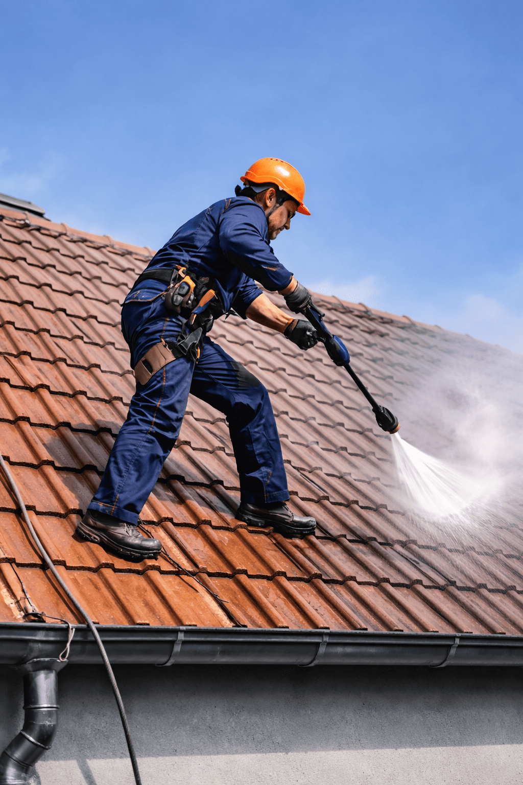 Nettoyage de toiture